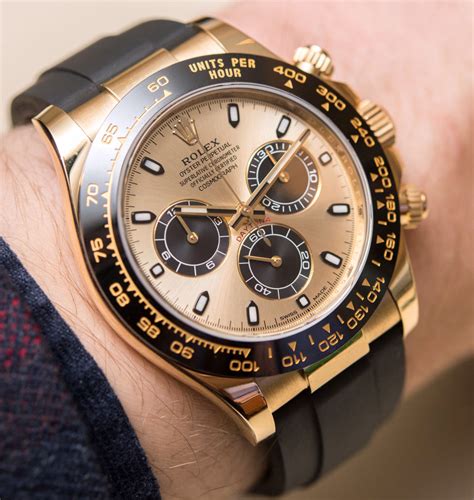 rolex rubber gold|rolex watch with rubber strap.